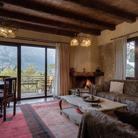Parnassus Dreamwood Chalet Eptalofos Bagian luar foto