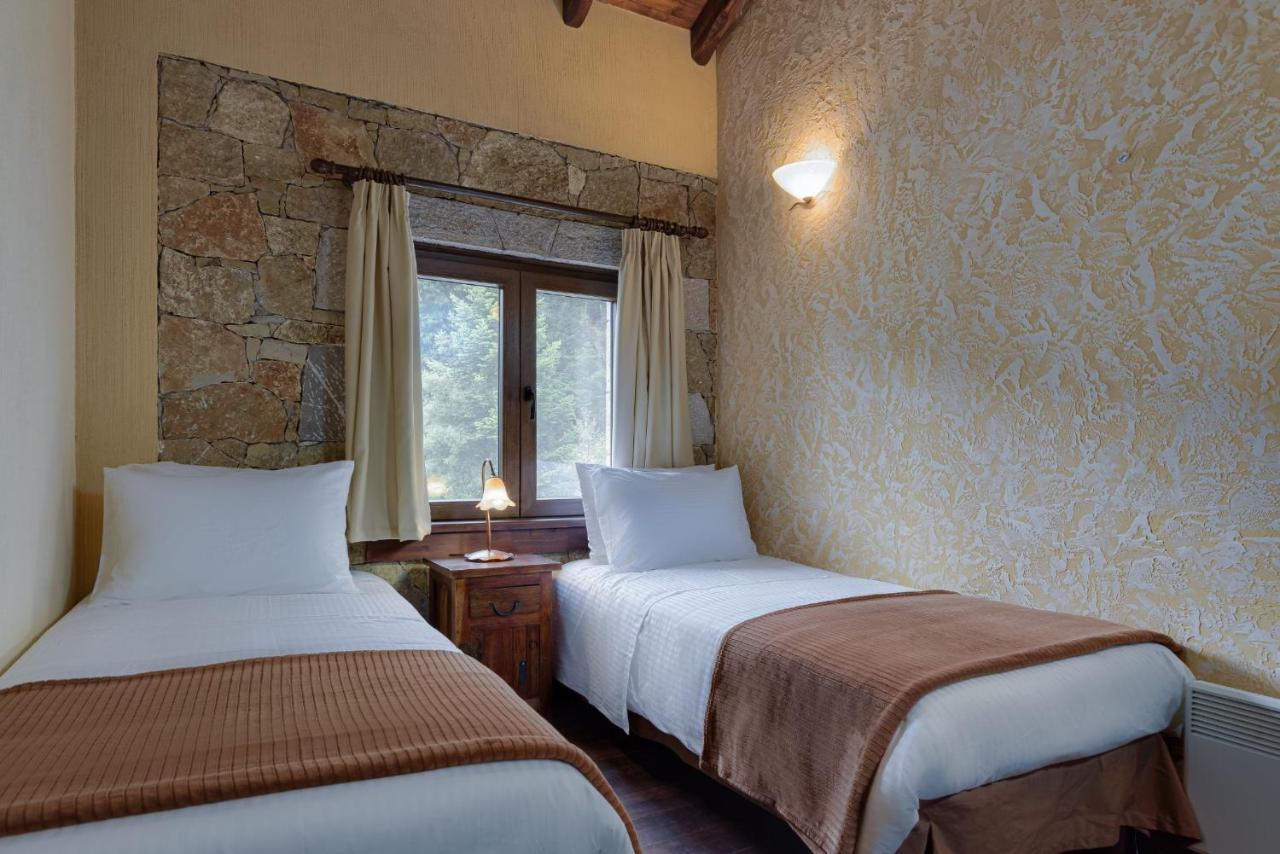 Parnassus Dreamwood Chalet Eptalofos Bagian luar foto