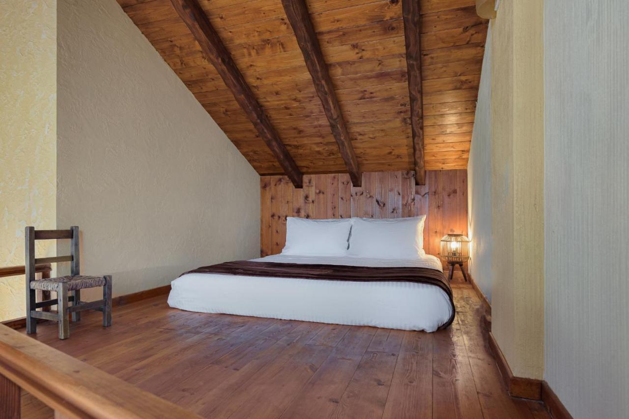 Parnassus Dreamwood Chalet Eptalofos Bagian luar foto