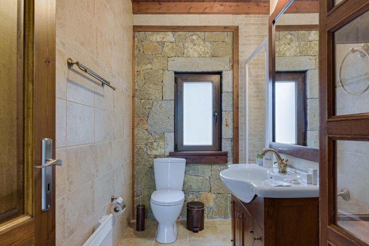 Parnassus Dreamwood Chalet Eptalofos Bagian luar foto